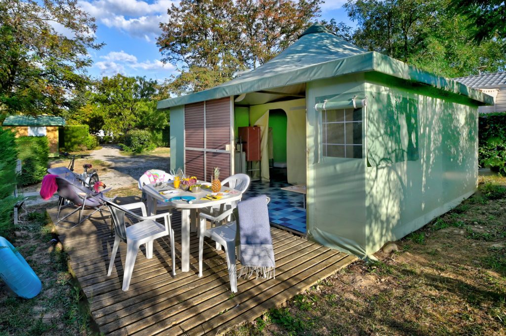 Bungalow FunFlower standaard 25m² (2 kamers) – zonder eigen badkamer