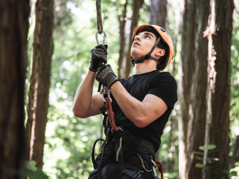 faire de l'faire de l'Accrobranche à Drôme