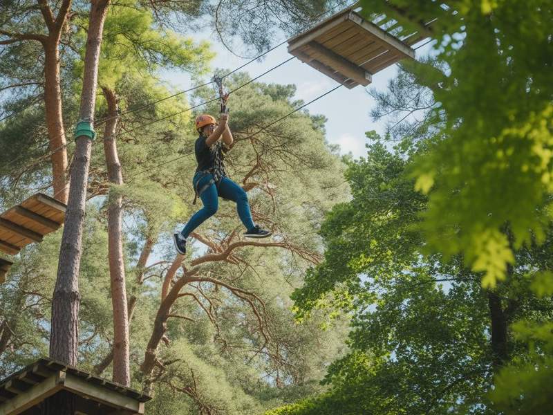 où faire de l'faire de l'Accrobranche Drôme